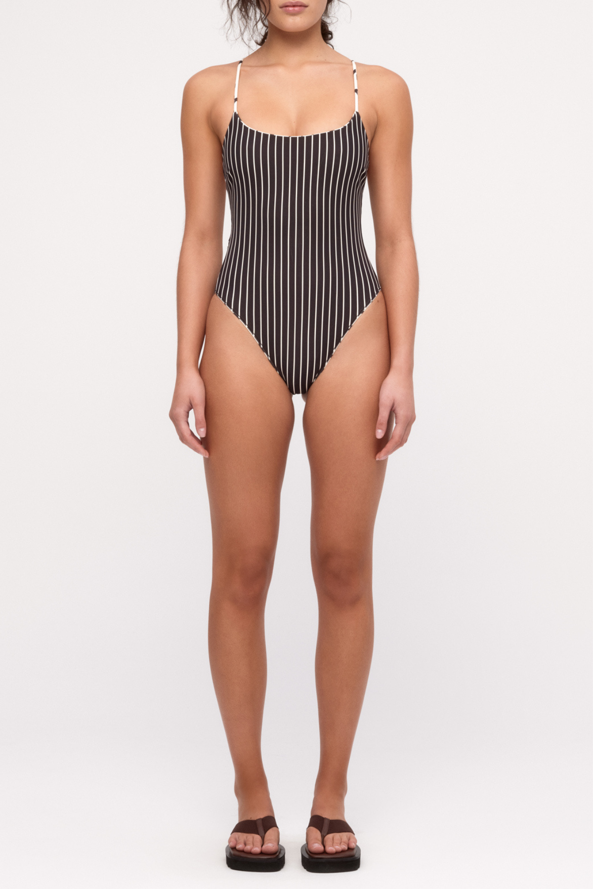 Reversible One Piece - Cream Flower