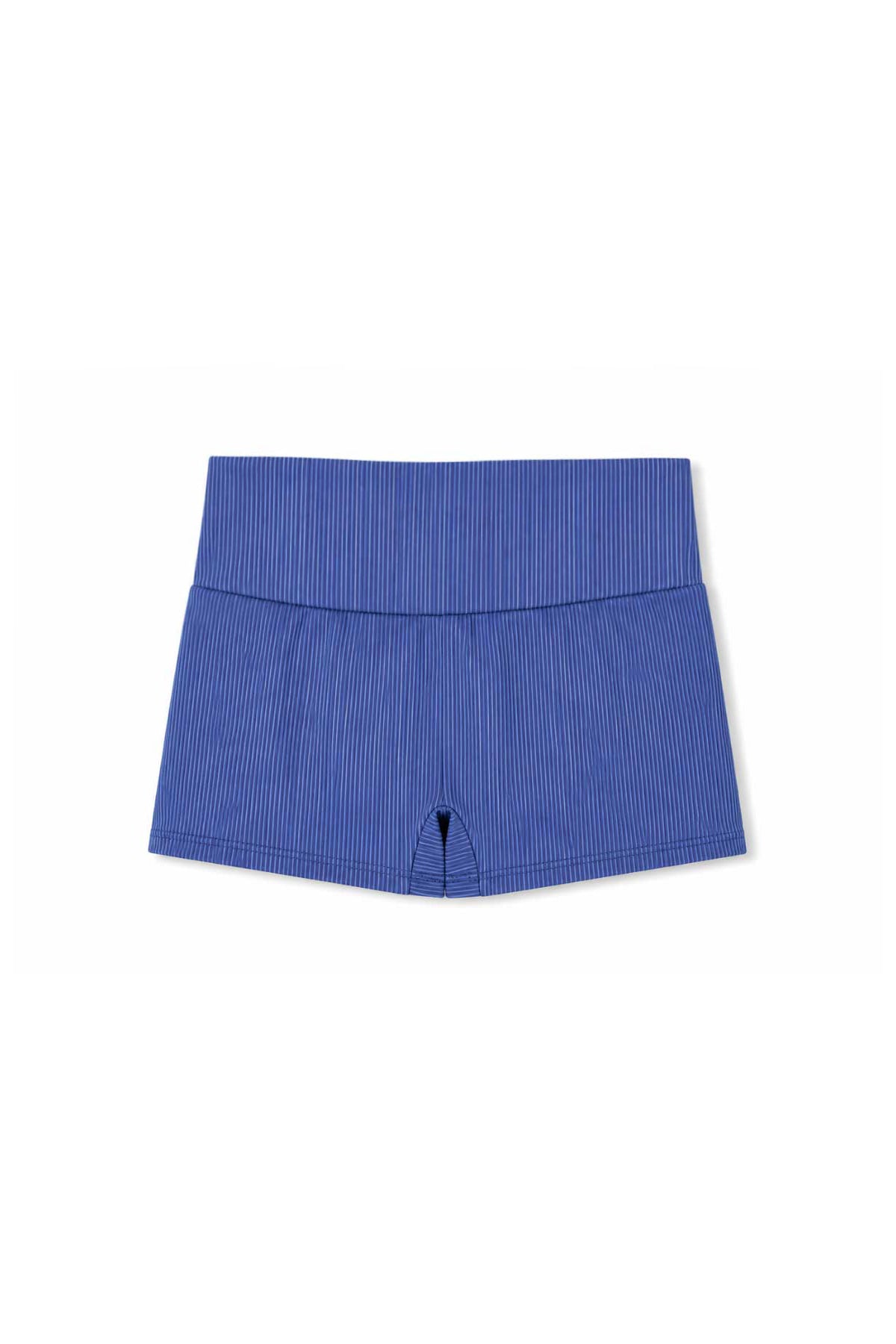 Mini Stripe Boy Short - Sea Blue