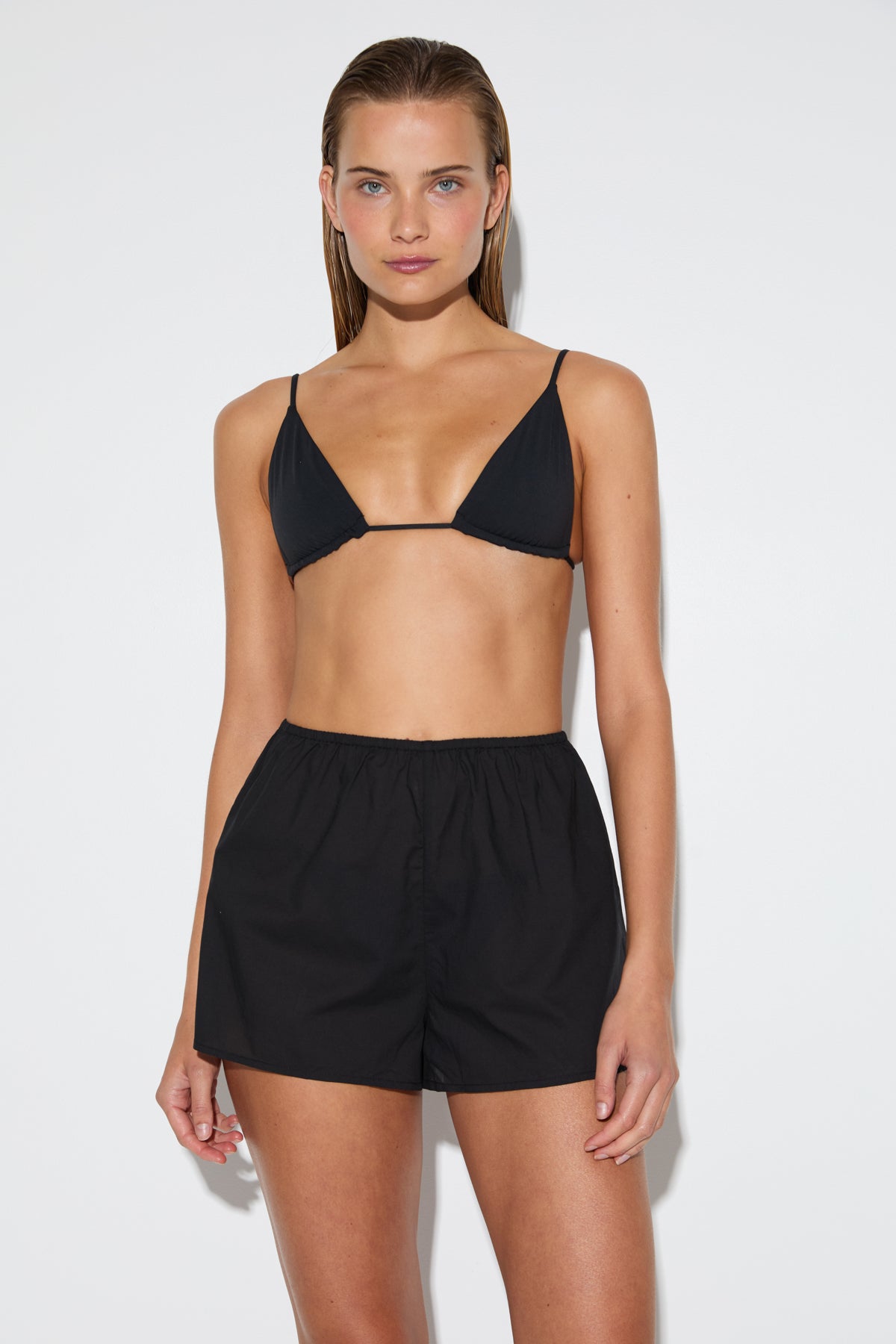 Signature Cotton Short - Black