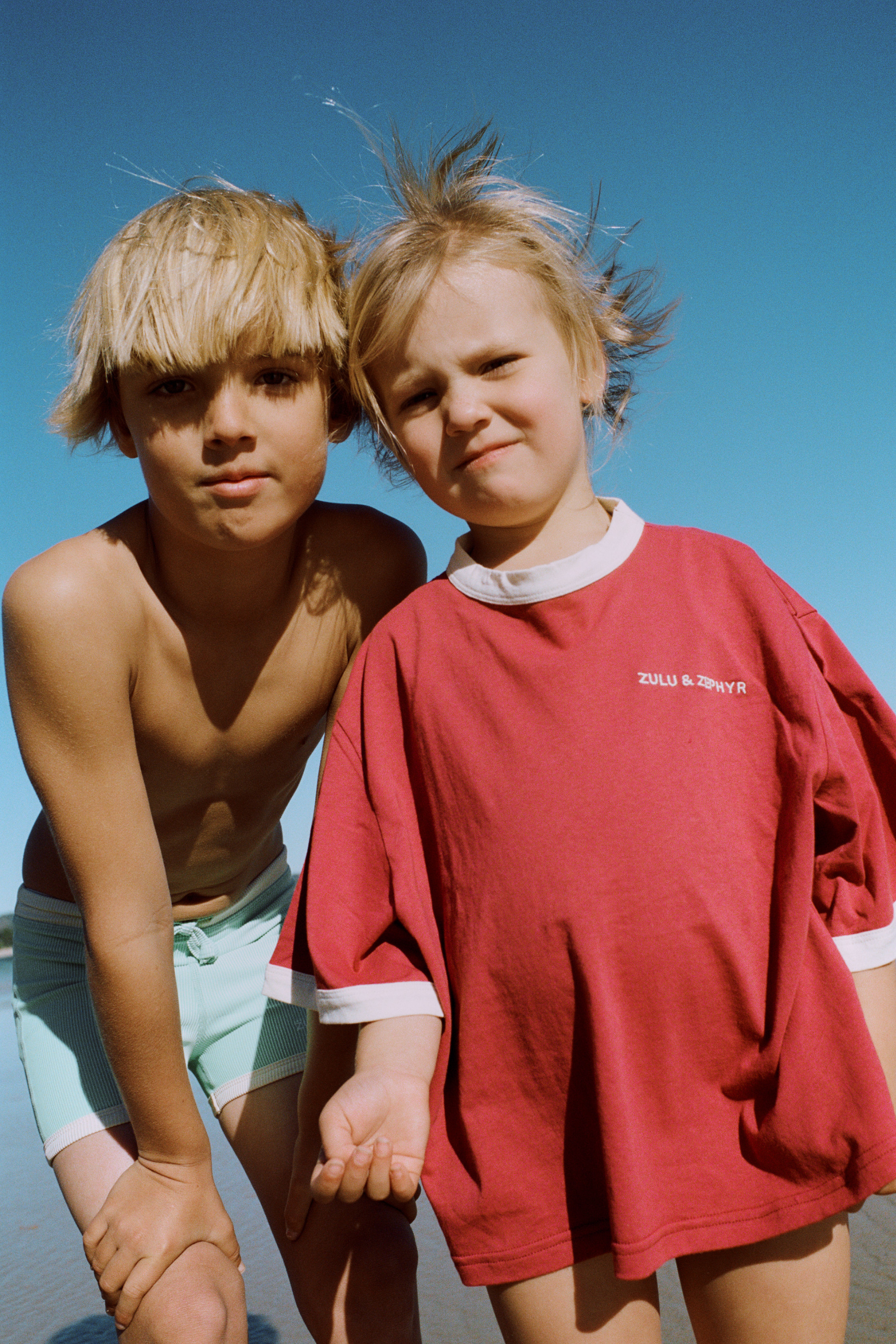Mini Oversized T Shirt - Clay Red