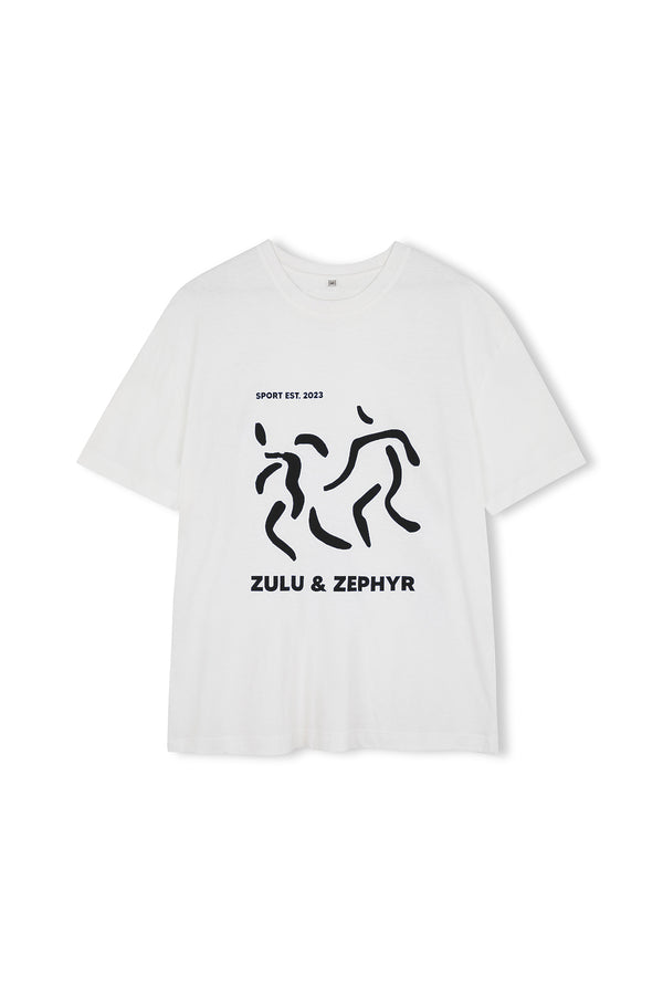 Zulu & Zephyr Sports Tee - Black