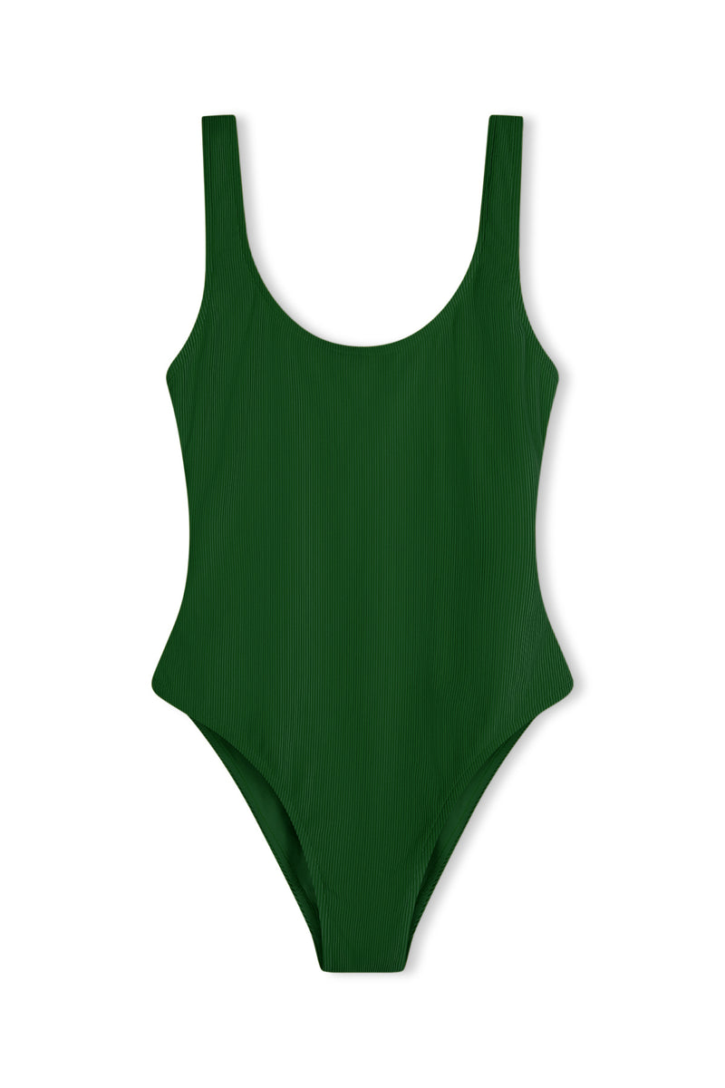 ワンピース foufou british green stripe onepiece 0 Signature Stripe Scoop One Piece - Tallow Green – Zulu & Zephyr
