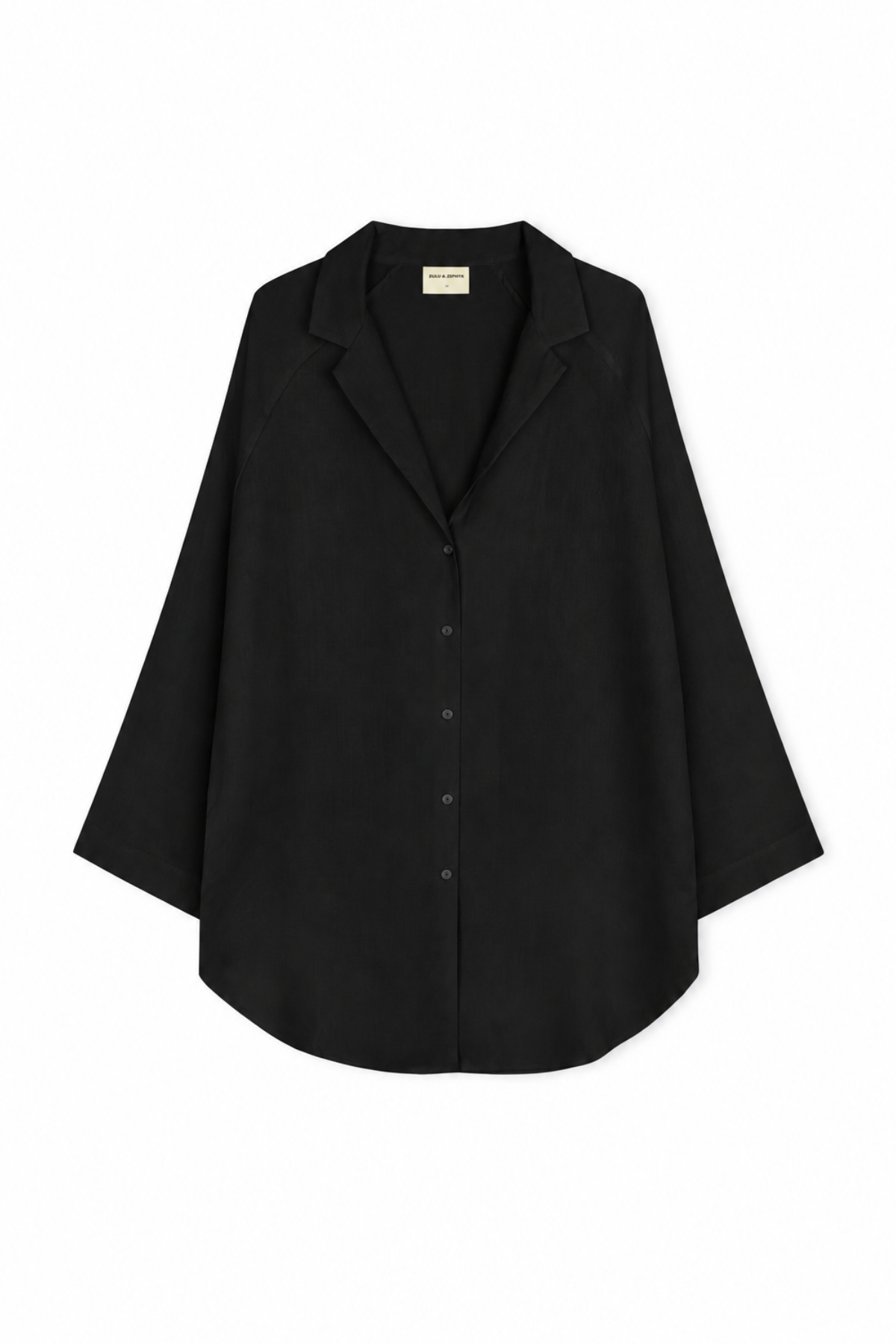Signature Cotton Shirt - Black