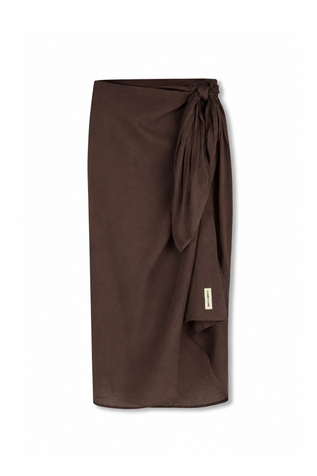 Signature Cotton Sarong - Smoky Brown