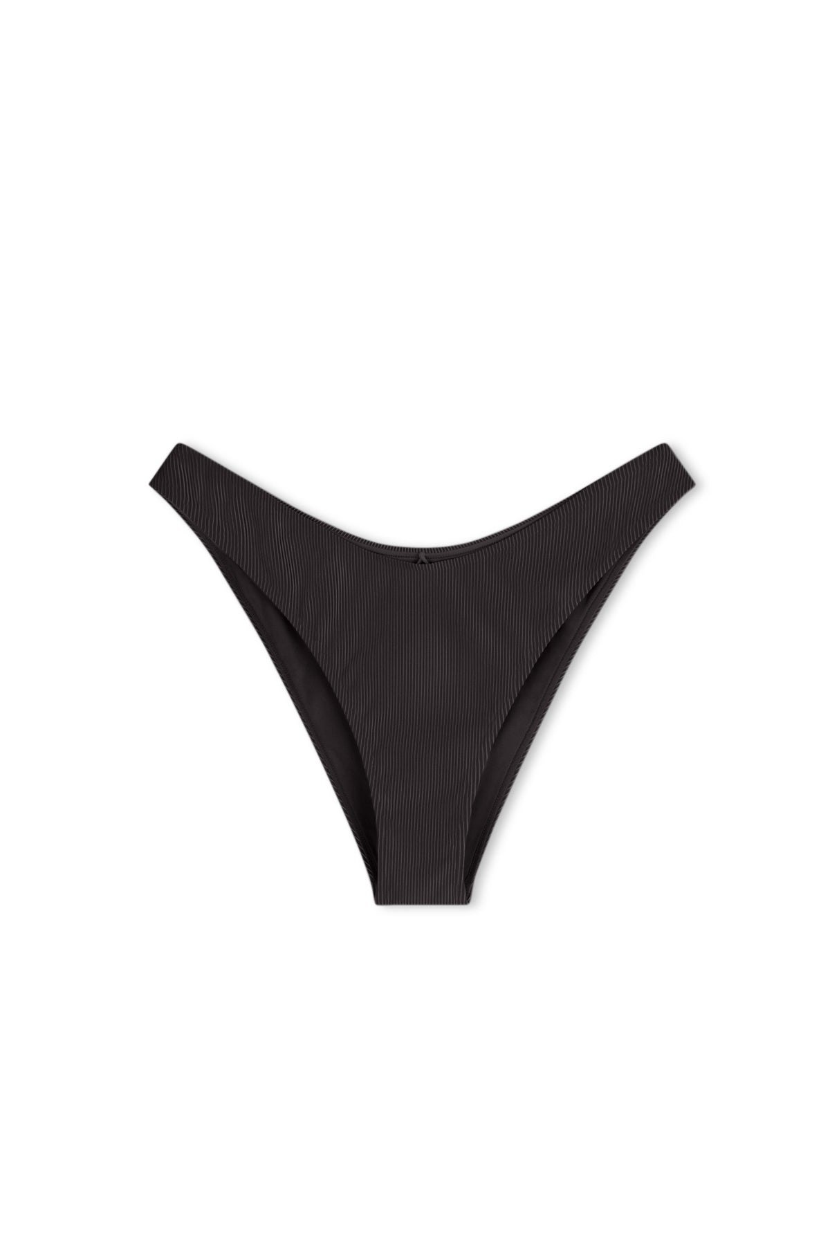 Signature Stripe Curve Brief - Smoky Brown