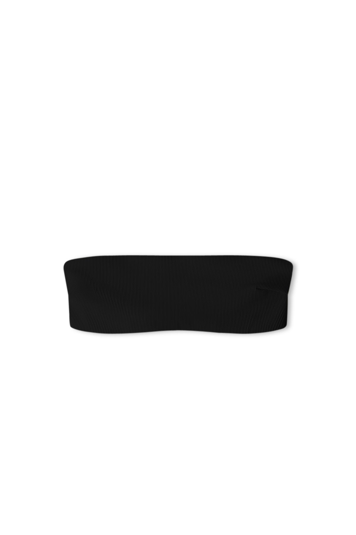 Signature Stripe Bandeau - Black