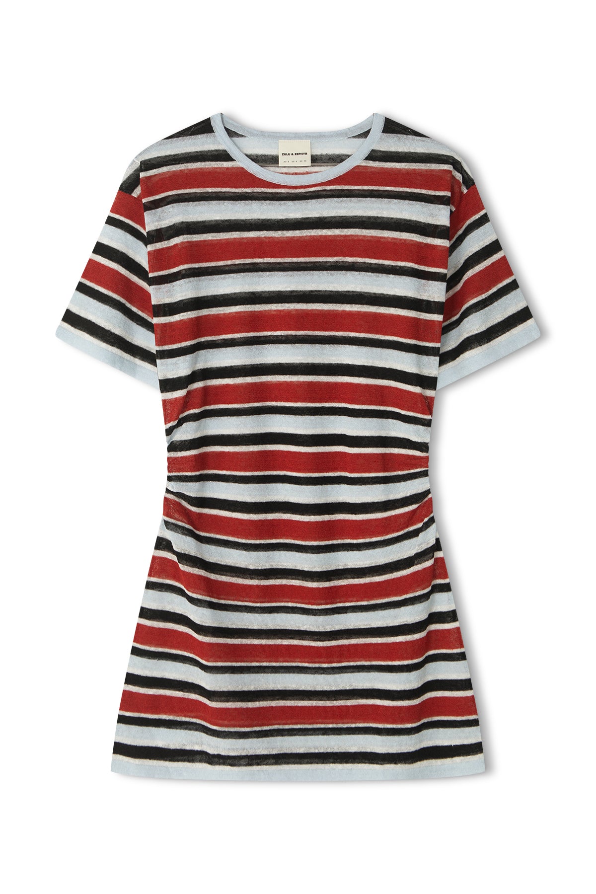 T-Shirt Knit Dress - Bold Stripe