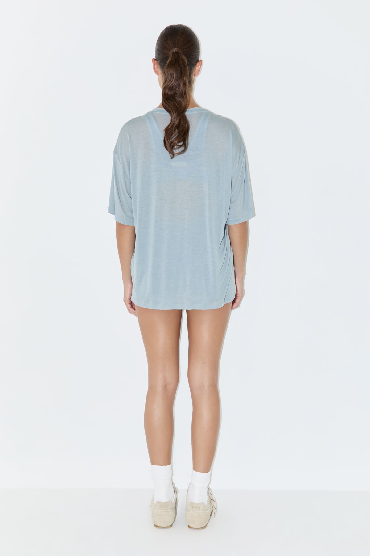 Soft Layering T-Shirt - Denim Blue