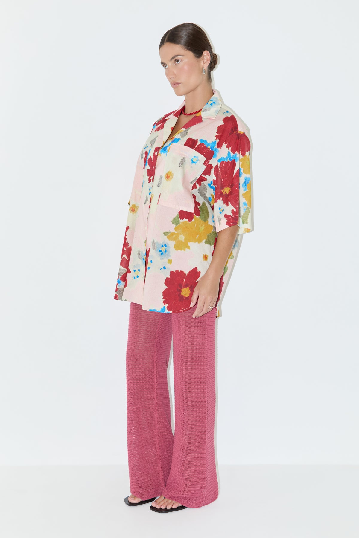 Cotton Shirt - Floral
