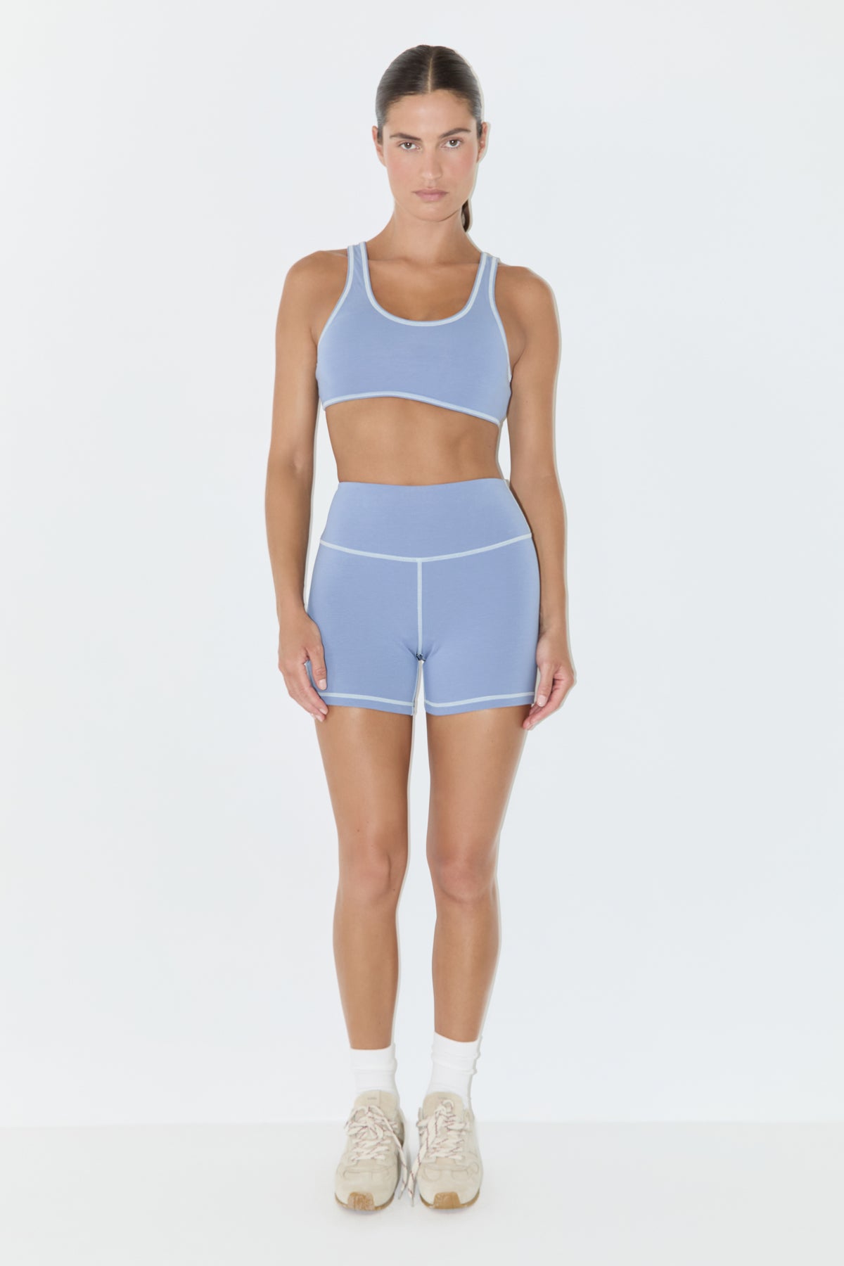 Crop Top - Denim Blue