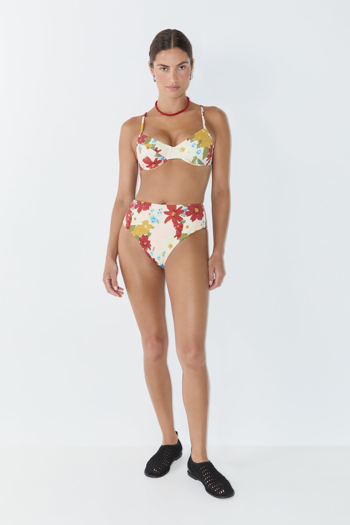 Waisted Full Brief - Floral
