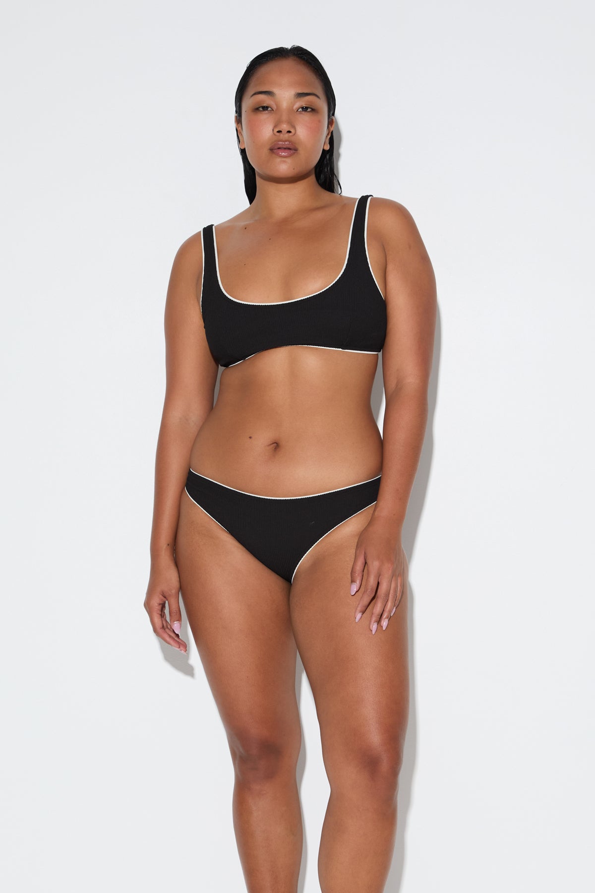 Crinkle Classic Brief - Black