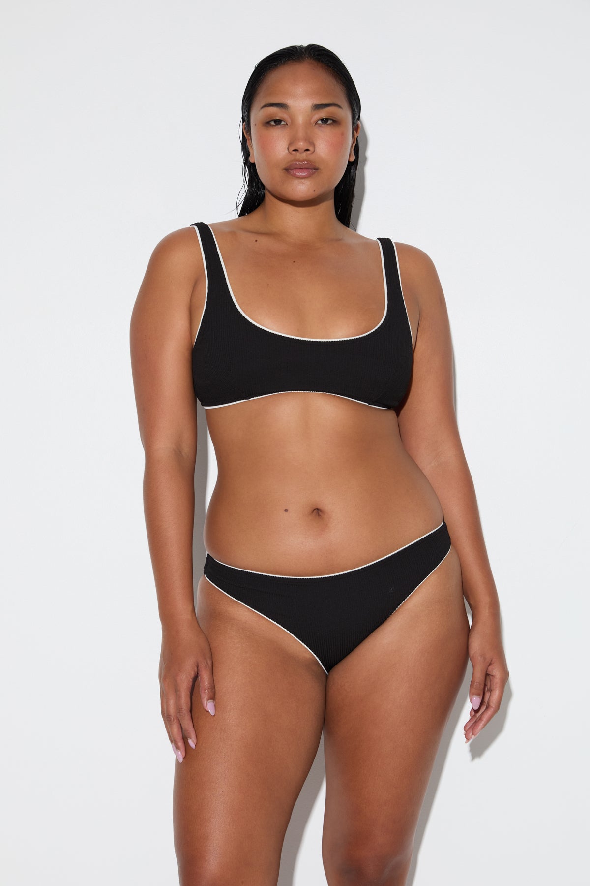 Crinkle Classic Brief - Black
