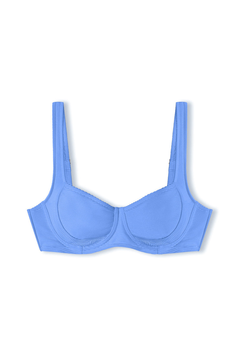 Signature Bra Cup Top Bay Blue Zulu & Zephyr