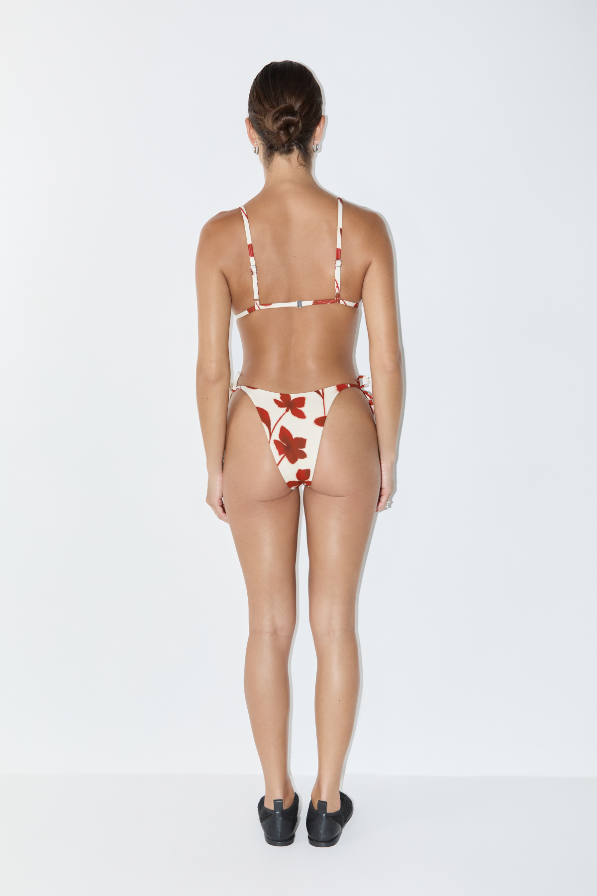 Triangle Top - Ruby Floral