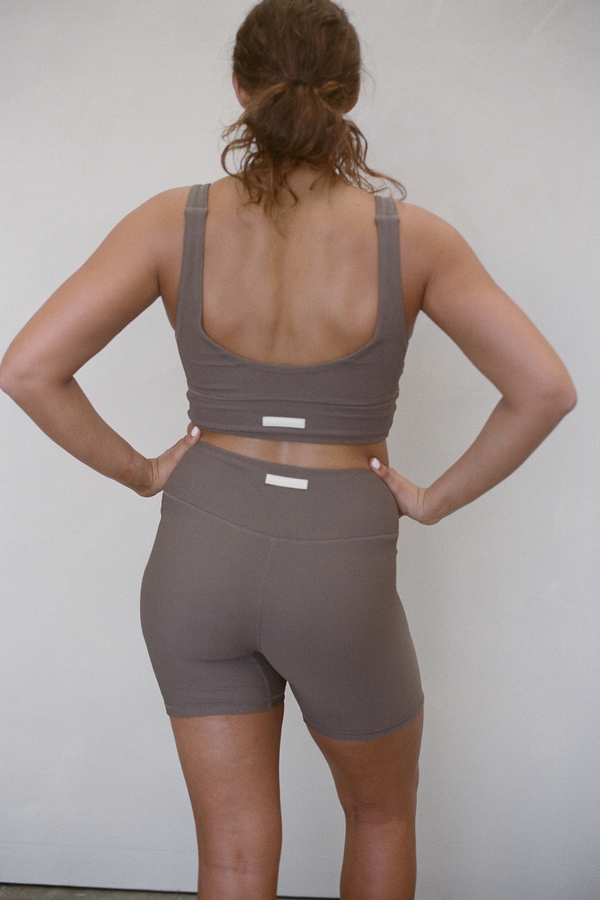 Waffle 7 inch Bike Short - Carob