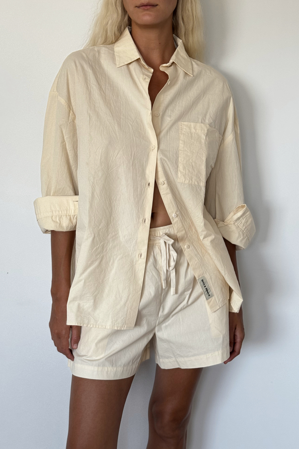 Classic Shirt - Husk – Zulu & Zephyr Classic Shirt - Husk – Zulu & Zephyr