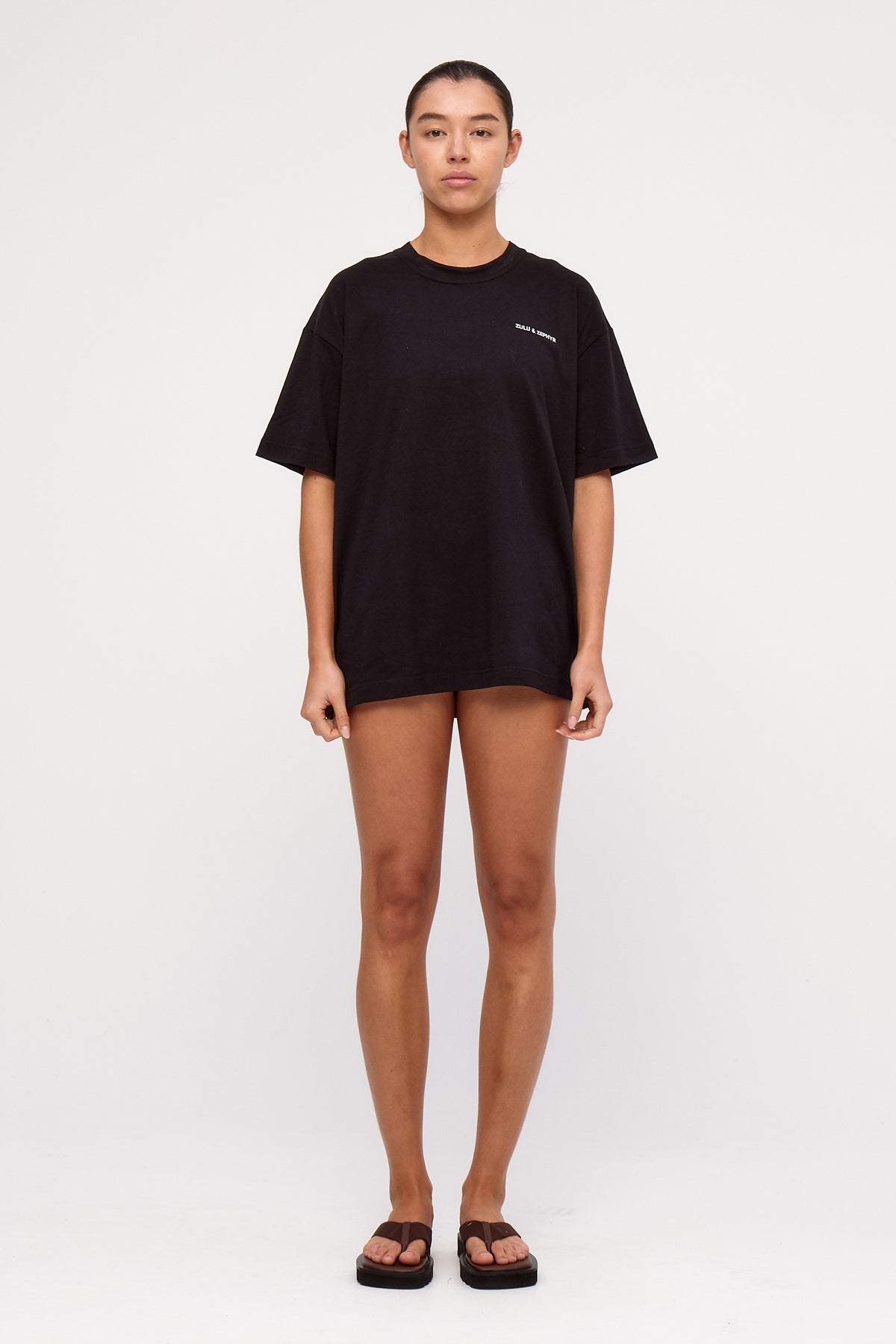 Zulu & Zephyr Logo Tee - Black