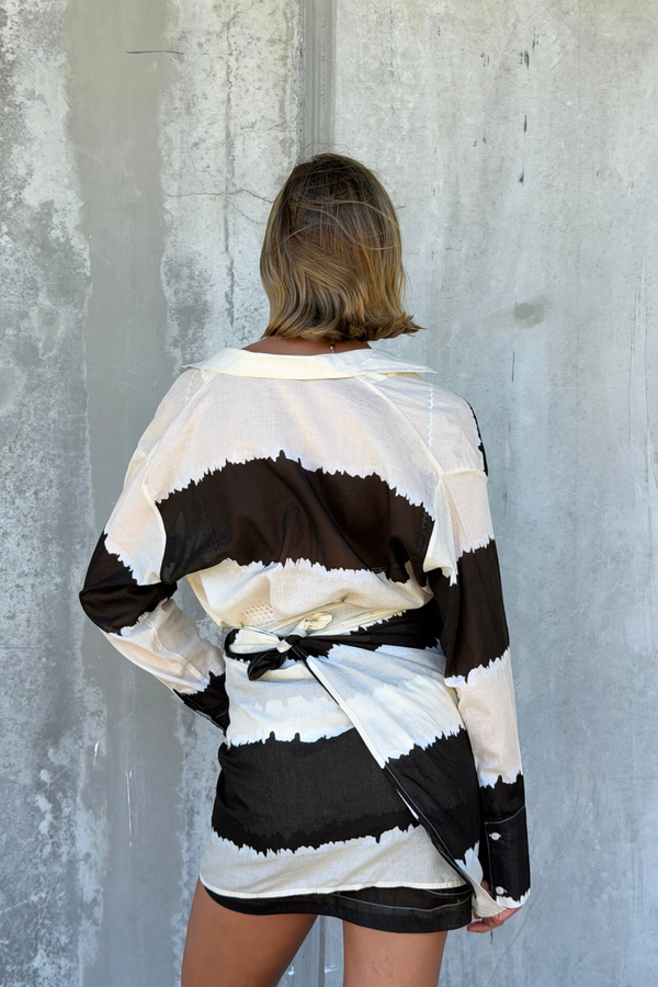 Sarong - Tie Dye Stripe