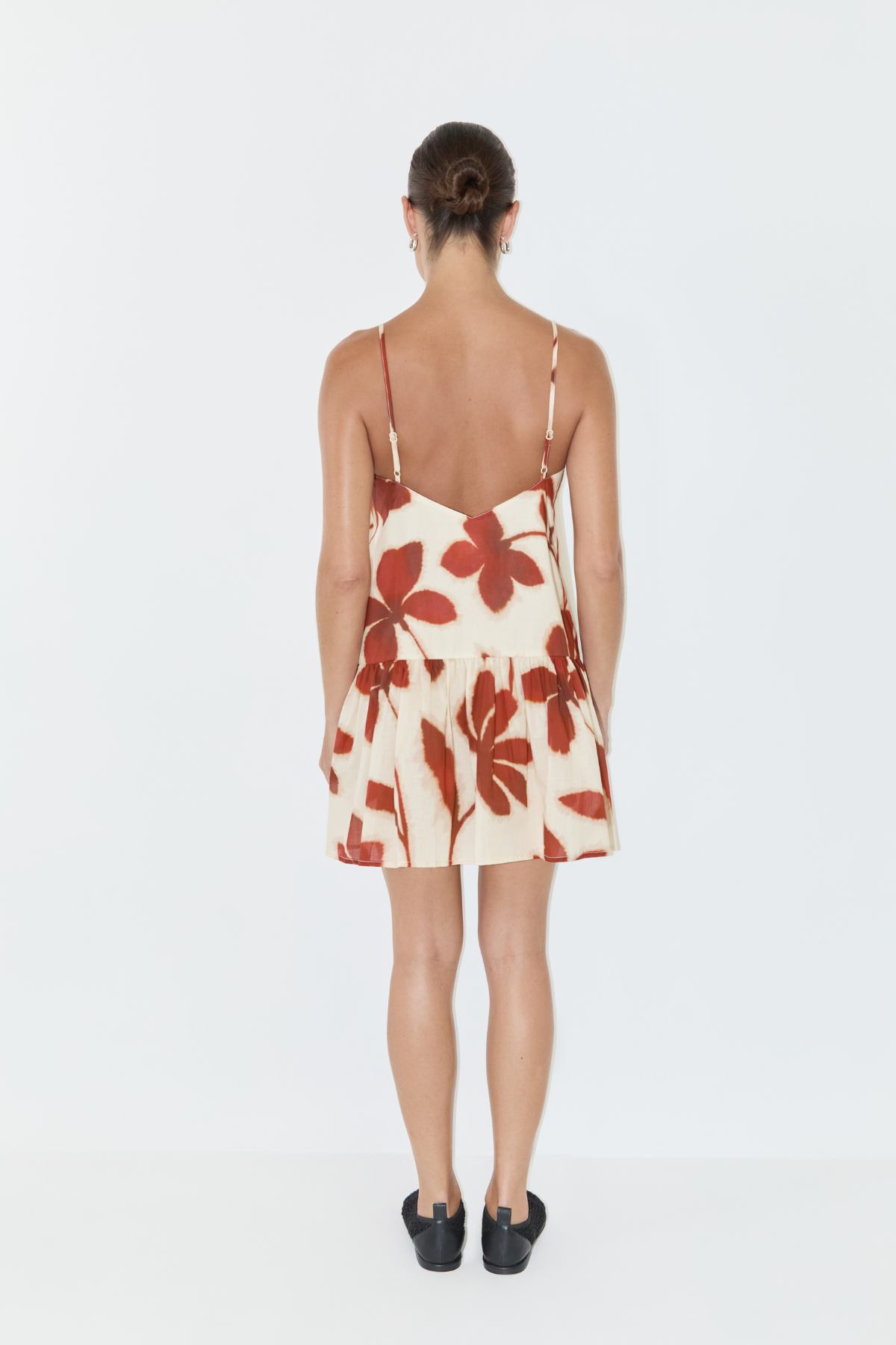 Cotton Mini Dress - Ruby Floral