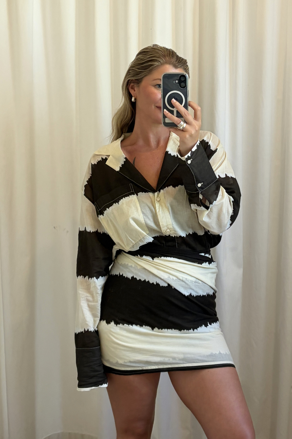 Sarong - Tie Dye Stripe