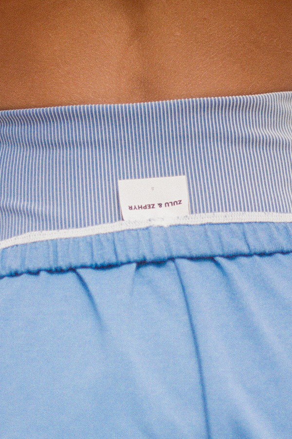 Jersey Short - Denim Blue