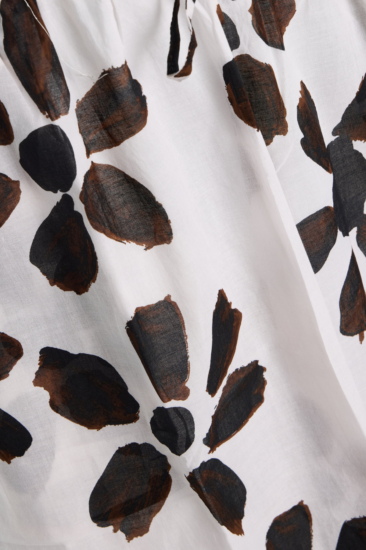 Cotton Pant - Chocolate Flower