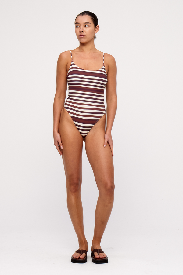 One Piece - Chocolate Stripe