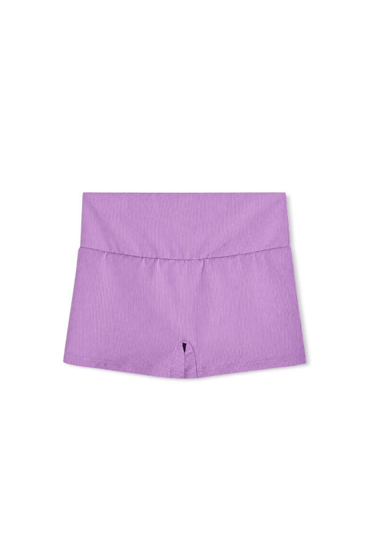 Mini Stripe Boy Short - Lilac