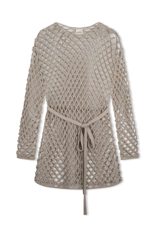 Husk Lattice Knit Tunic Top