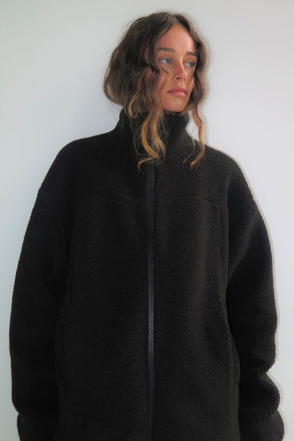 Sherpa Jacket - Black