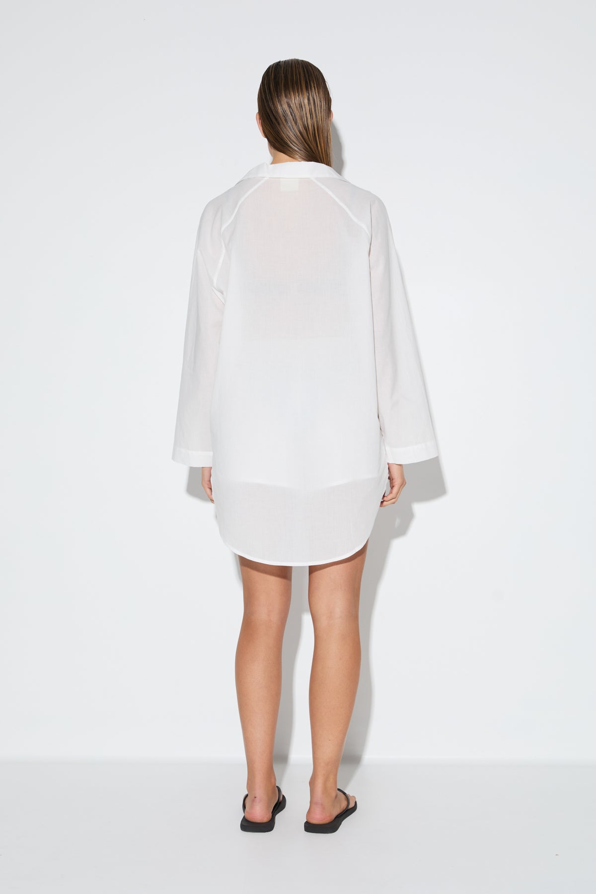 Signature Cotton Shirt - White