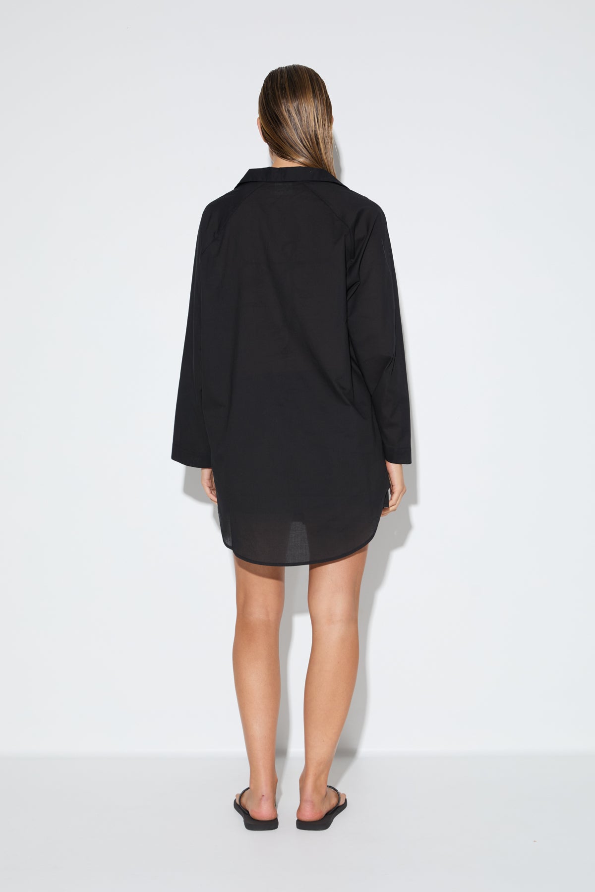 Signature Cotton Shirt - Black