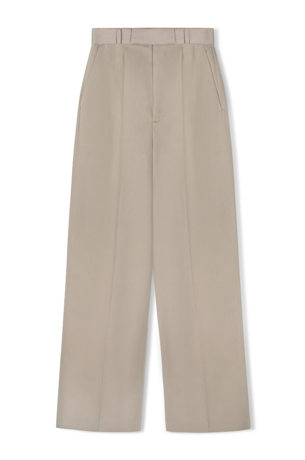 Recycled Tailored Pant - Natural