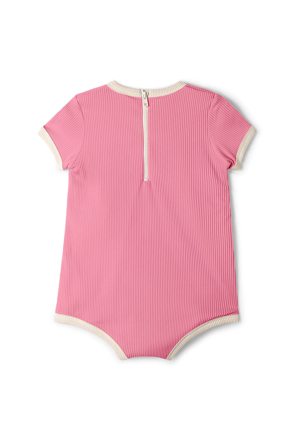 Mini Infant Onesie - Flamingo Pink