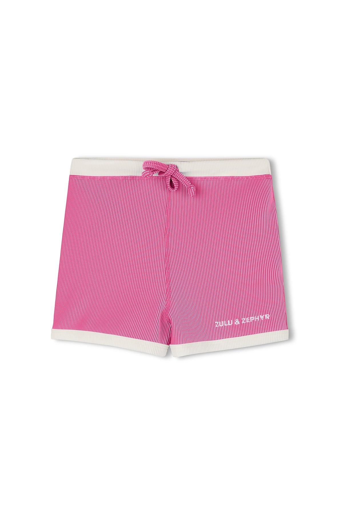 Mini Stripe Rib Surf Short - Shell Pink – Zulu & Zephyr