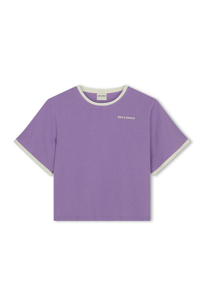 Mini Oversized T Shirt - Lilac