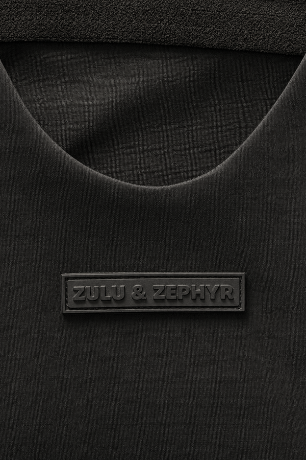 2 Inch Bodysuit - Black Tonal