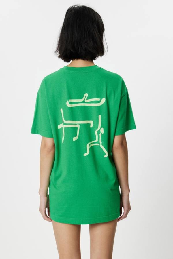 Sports Tee - Parrot Green