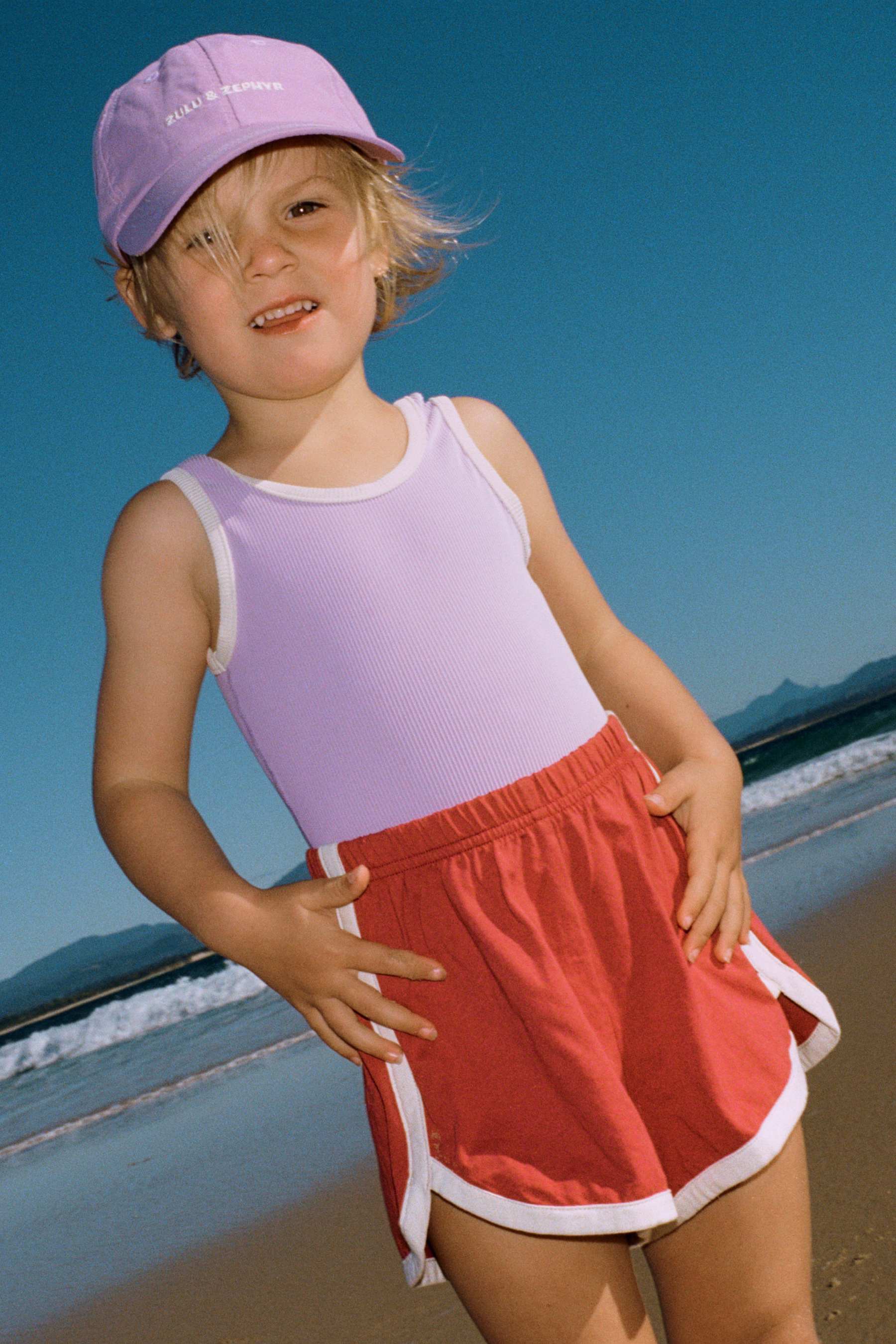 Nylon Surf Cap - Lilac