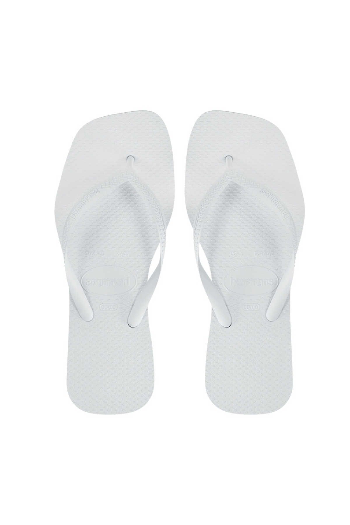 Slim Square Solid - White