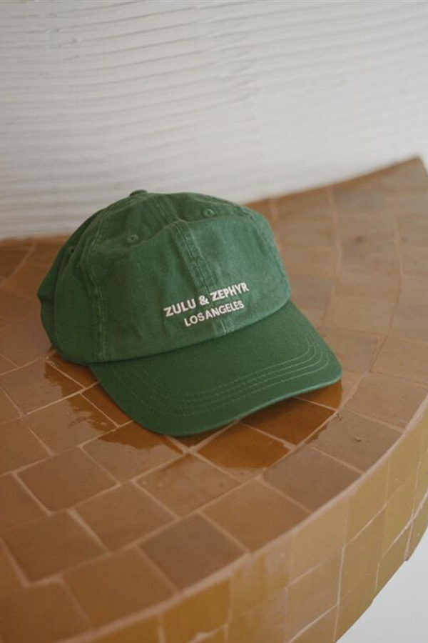 ZZ Los Angeles Cap - Tallow Green