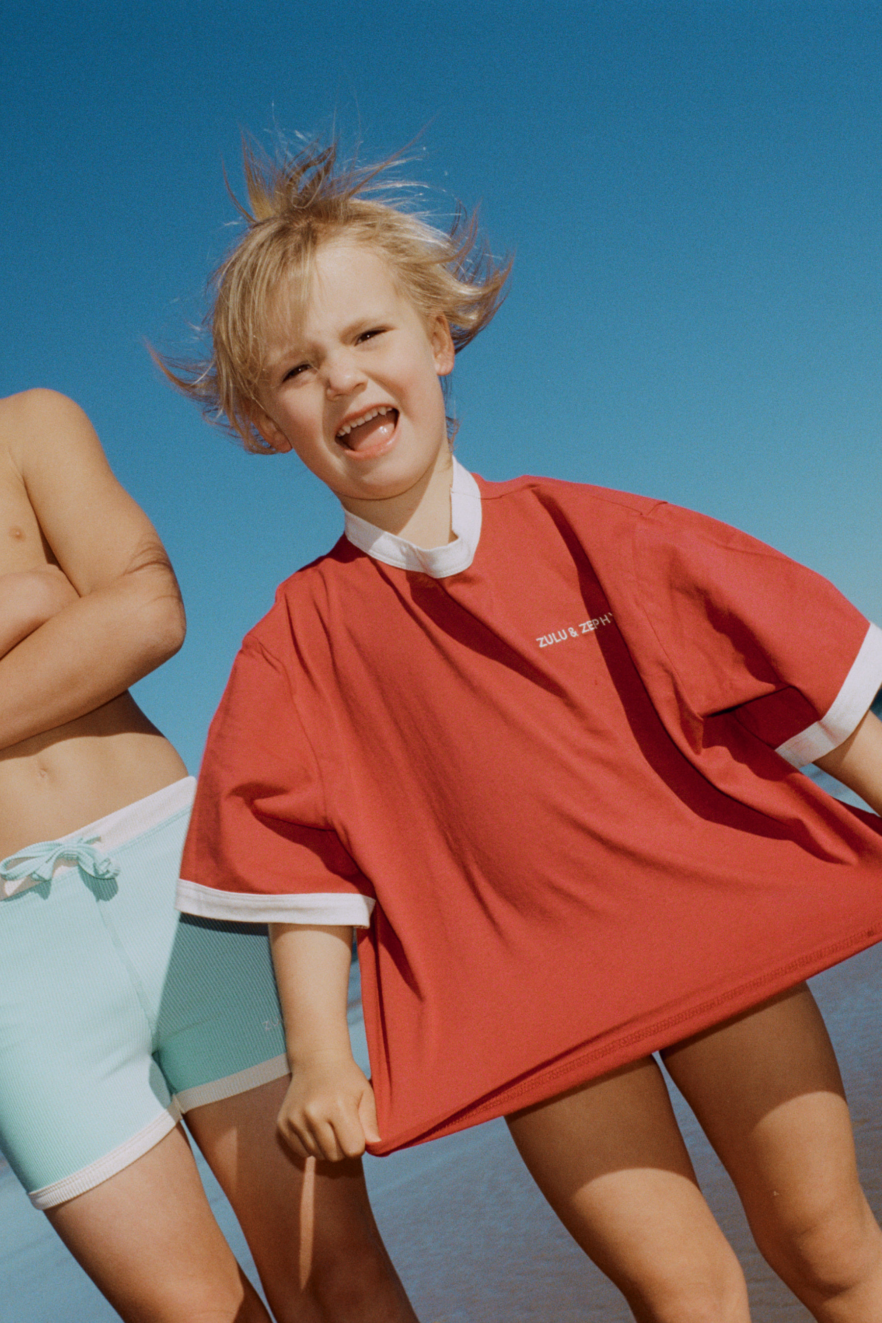 Mini Oversized T Shirt - Clay Red