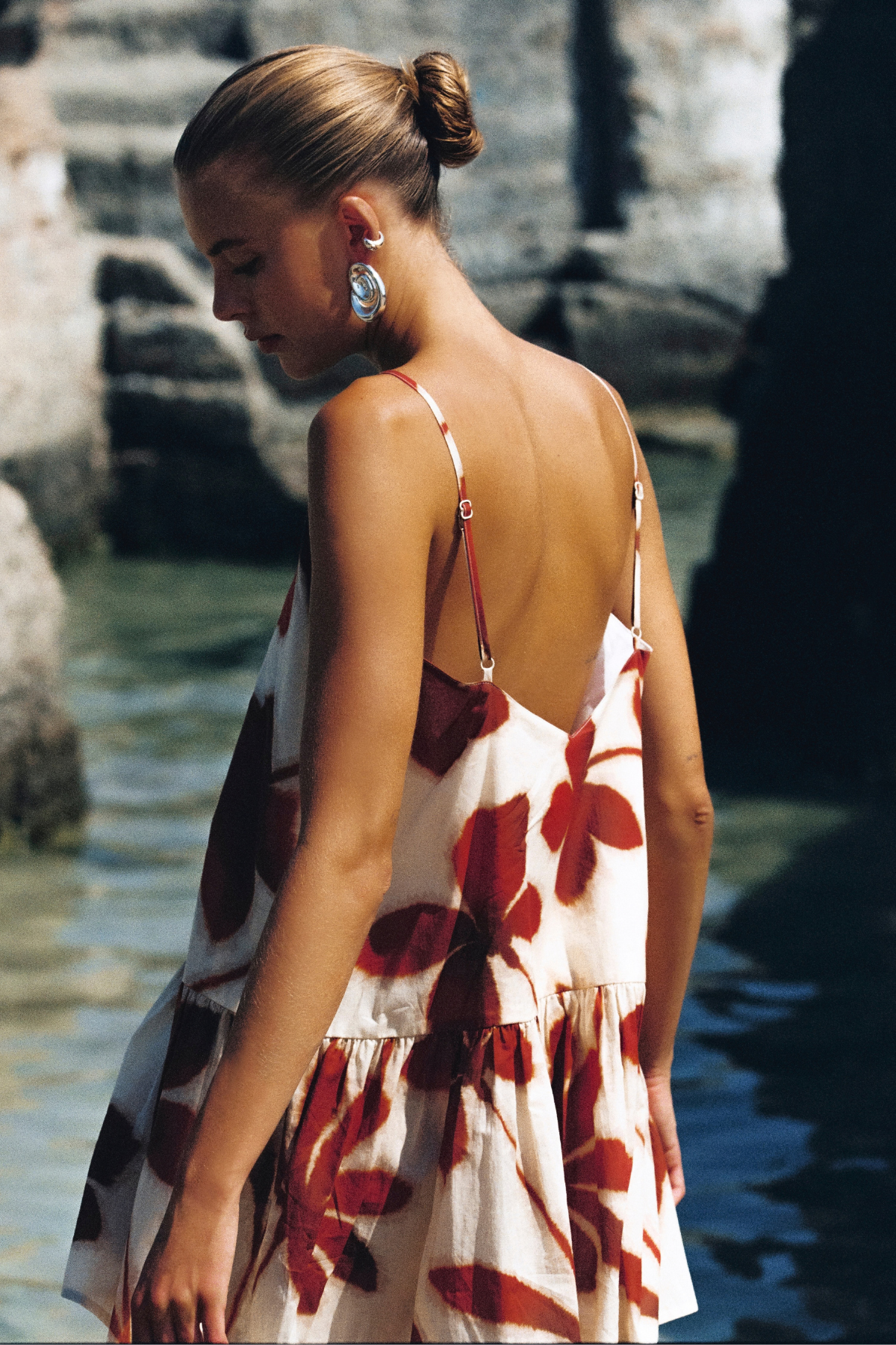 Cotton Mini Dress - Ruby Floral