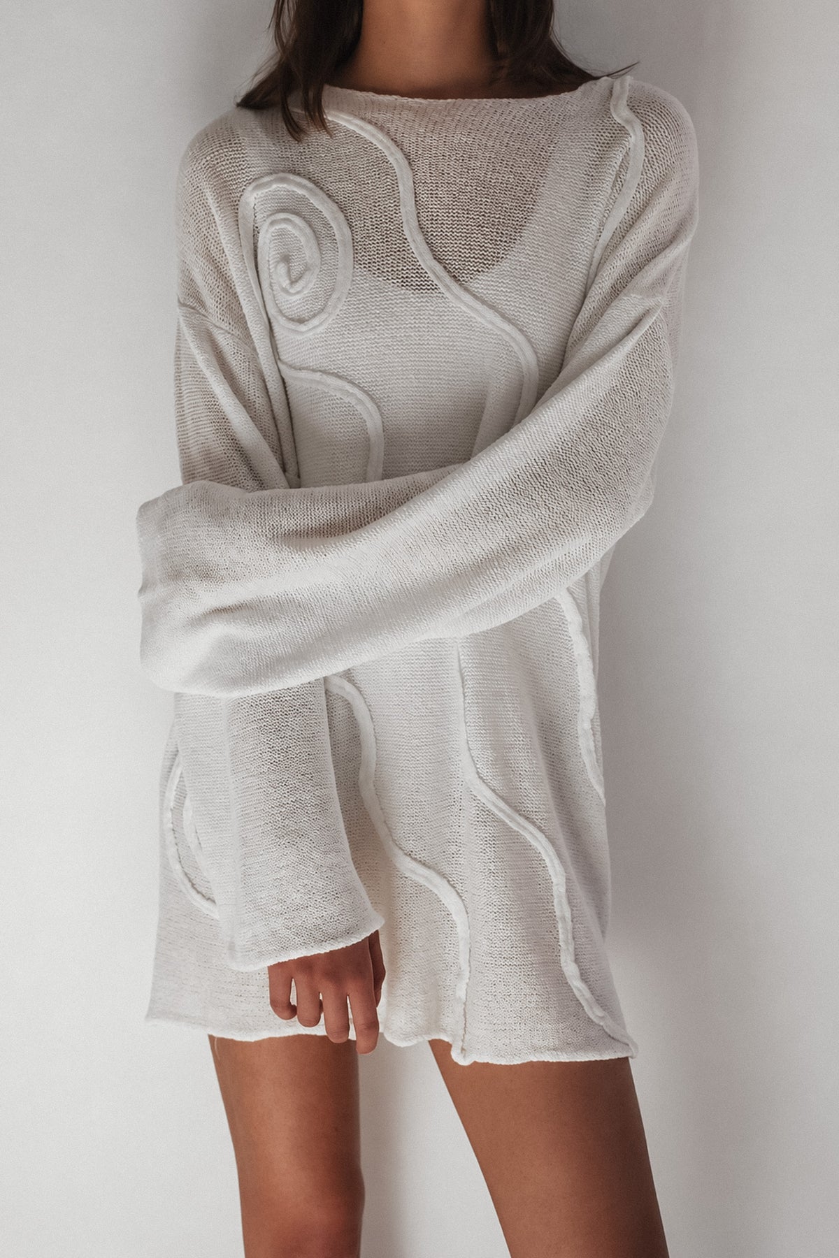 Shea Organic Cotton Swirl Tunic Dress