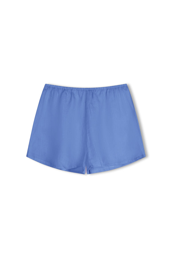 Signature Ramie Short - Sky
