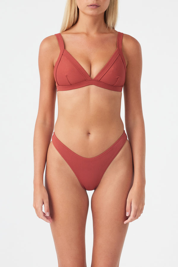 Signature Harness Top - Earth Red