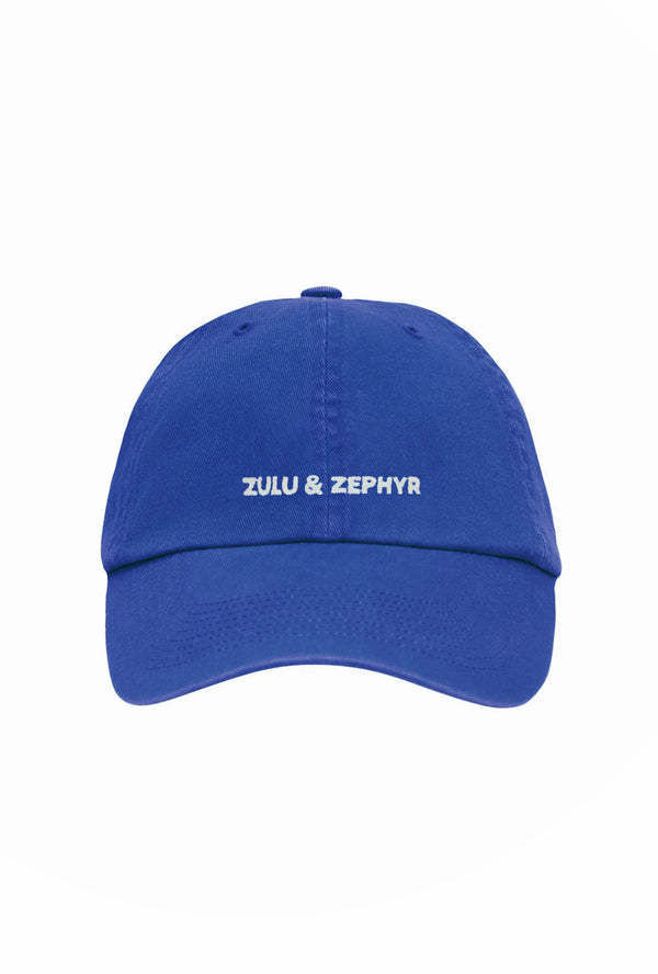 Zulu & Zephyr Canvas Cap - Pacific Blue