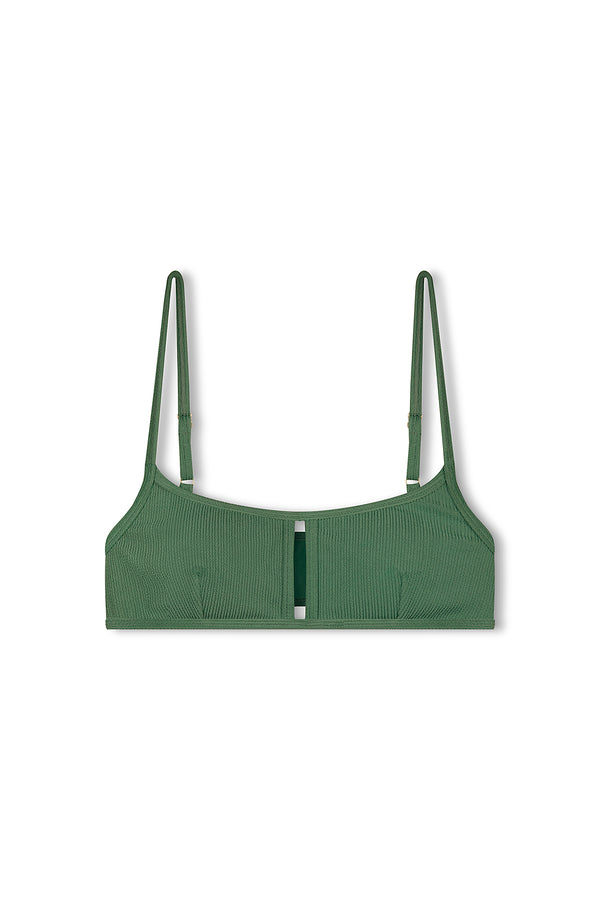 Emerald Textured Bralette
