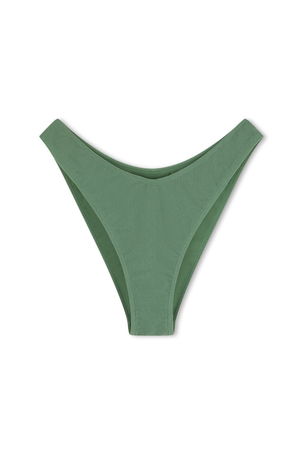 Eucalyptus Textured Curve Brief